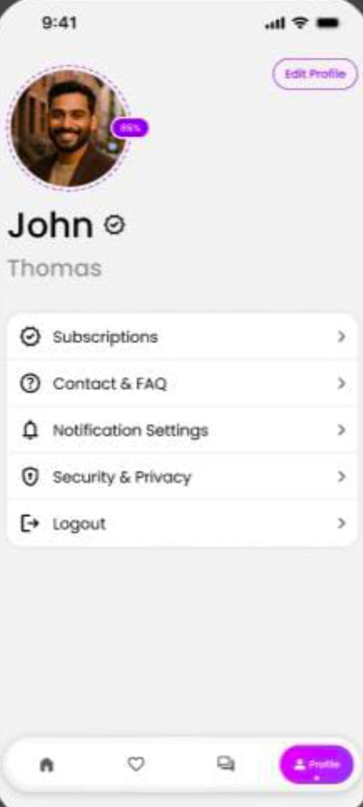 Referral Rewards Screen